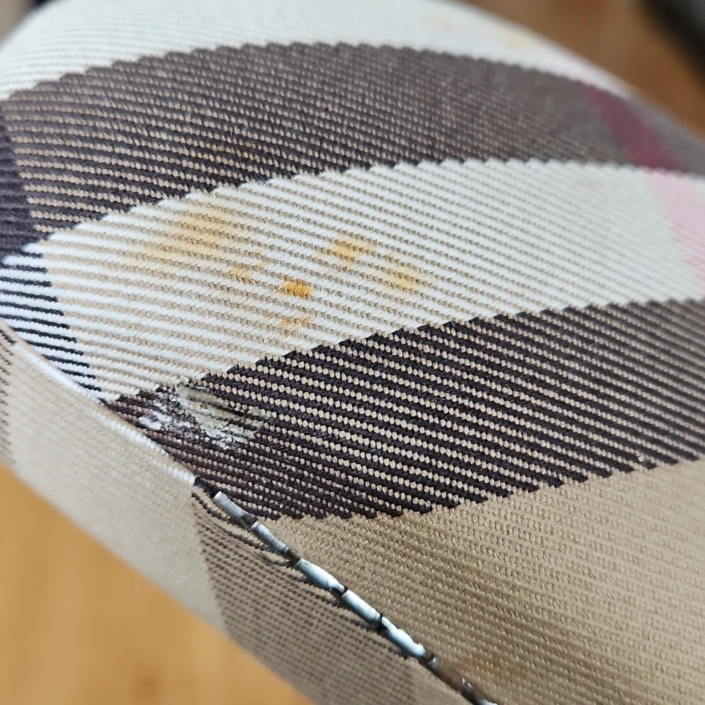 Burberry Nova Check eyeglasses case
